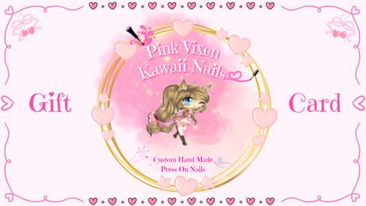 PinkVixen Kawaii Nails gift card